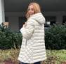 Isabell Long kabát ecrü – Innova Fashion – 5. kép